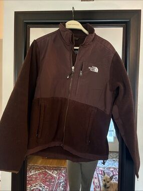 The North Face Dark Brown Two-Tone Fleece Jacket